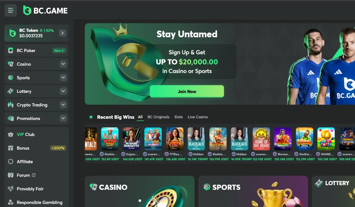 BC Game Online Casino